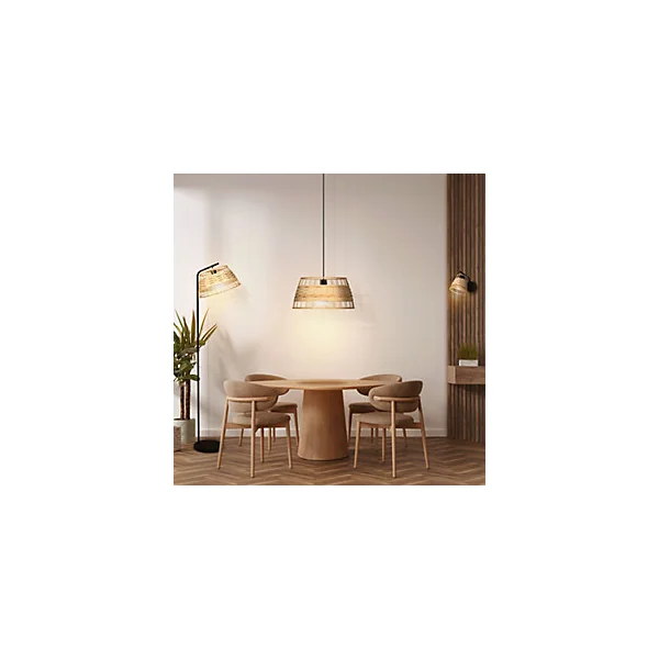 Suspension Bambou Umston Dunalux IP20 E27 40W Ø25 x H.110cm