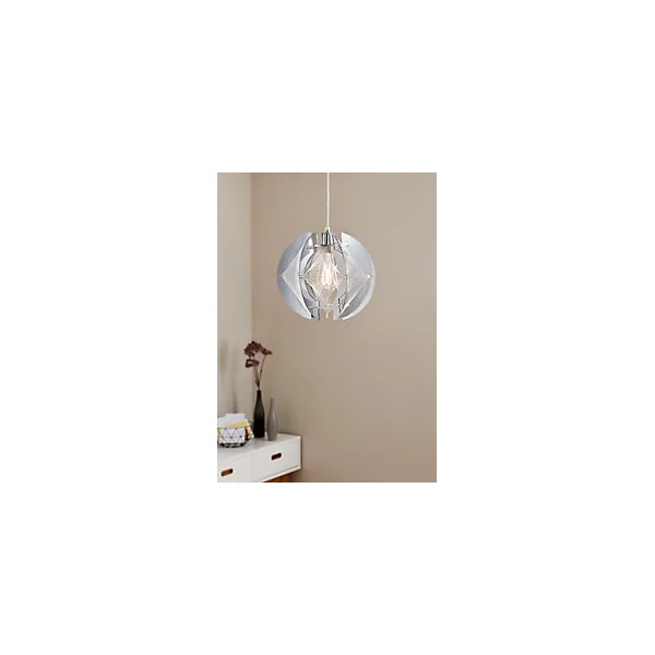Suspension Bastberg GoodHome E27 argent