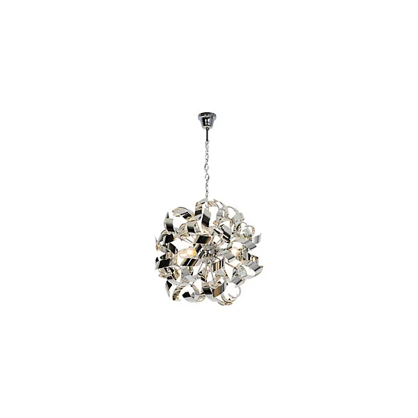 Suspension Caladane 4 lampes E14 IP20 argent