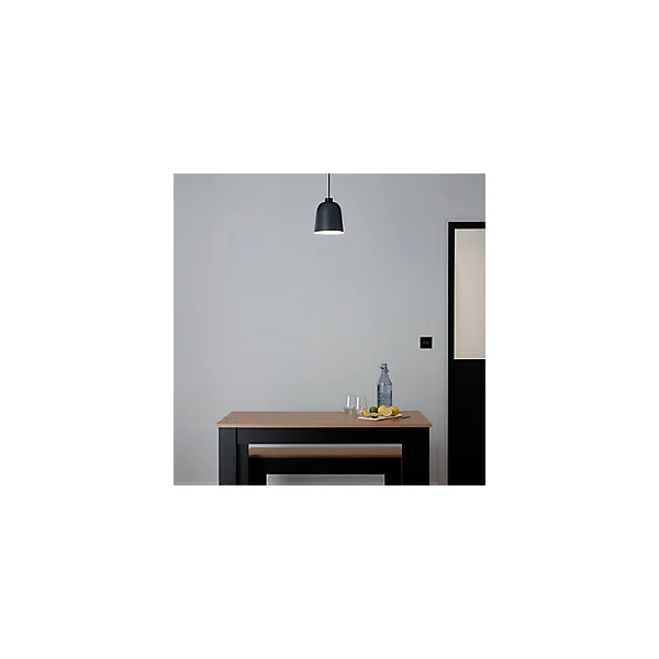 Suspension Calume GoodHome 18cm IP20 E27 noir