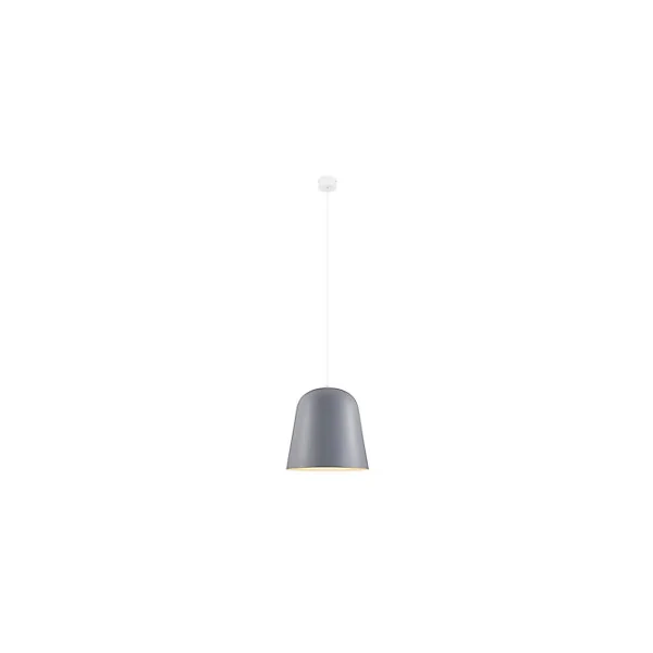 Suspension Calume GoodHome gris clair 38cm IP20 E27