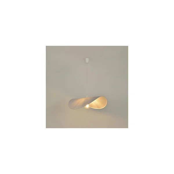 Suspension Capeline côton blanc E27 IP20 15W Ø58 x H.96 cm Corep