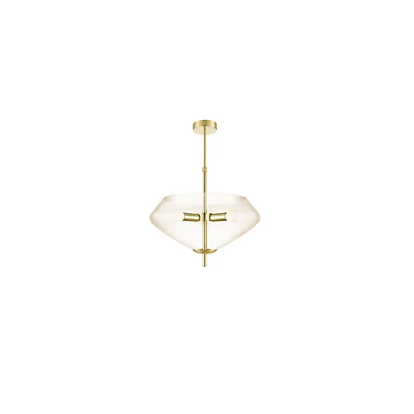 Suspension Capolin 3 ampoules E14 IP20 métal doré