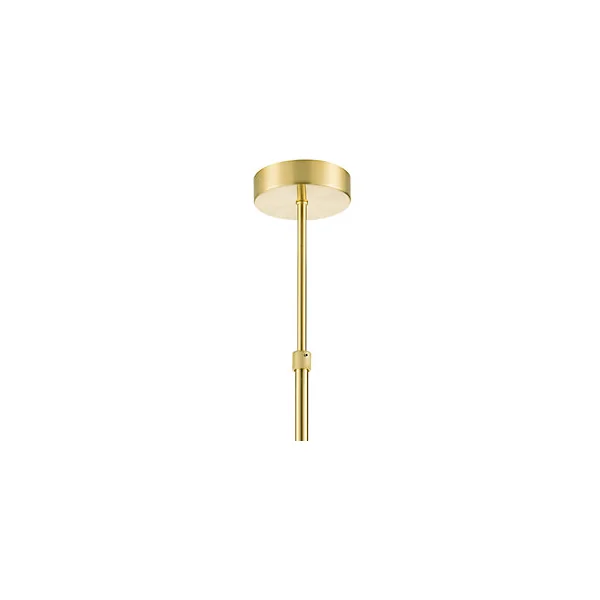 Suspension Capolin 3 ampoules E14 IP20 métal doré