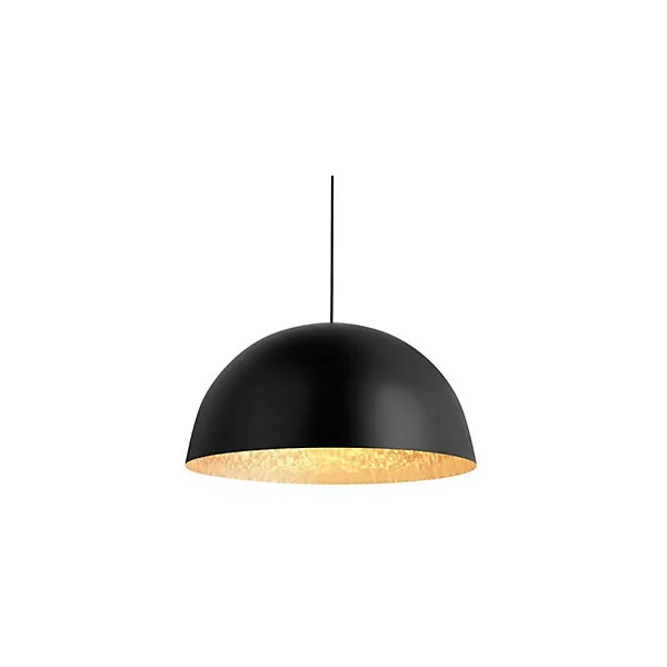 Suspension Colours Kapsel noir doré l.45 x H.22 cm