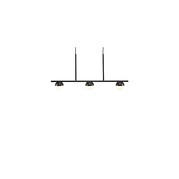 Suspension Contina 3xG9 5W noir Nordlux