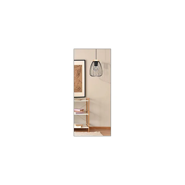 Suspension Cornago E27 IP20 40W Ø17xH.19,7cm noir Eglo