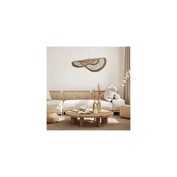 Suspension Costa IP20 Ø58 x H.20 cm Lussiol jacinthe d'eau naturel