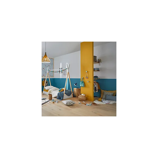 Suspension Crozon GoodHome E27 blanc mat
