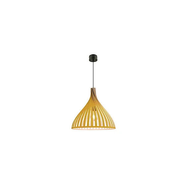 Suspension Crozon GoodHome E27 jaune jaune