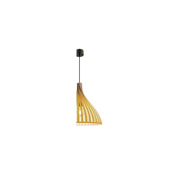 Suspension Crozon GoodHome E27 jaune jaune