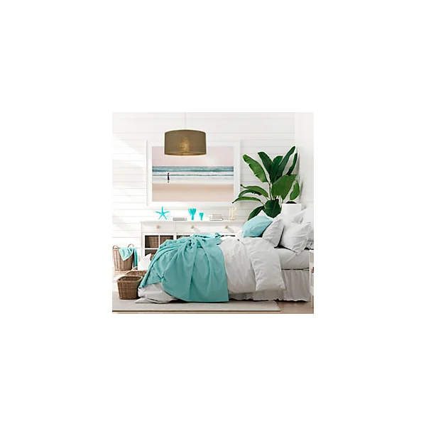 Suspension cylindre Corep lin lave vert kaki Ø 38cm
