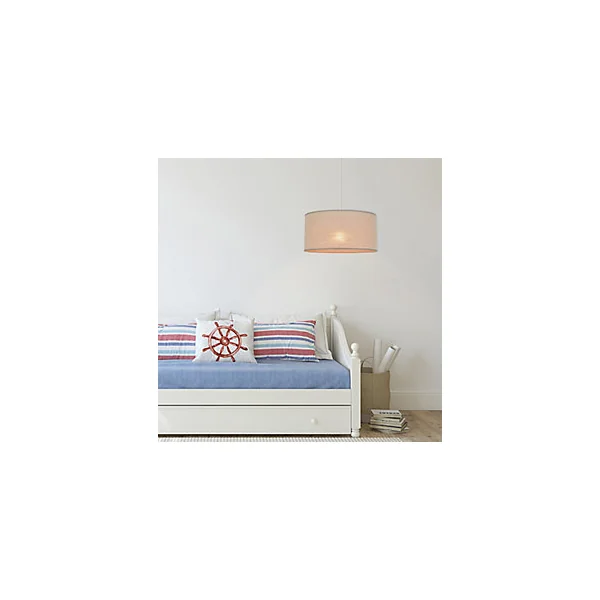 Suspension cylindre E27/100W H19cm Ø38 cm Pyla Corep