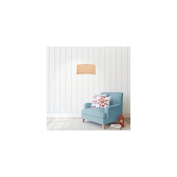 Suspension cylindre E27/100W H20cm Ø38 cm Ibiza raphia Corep