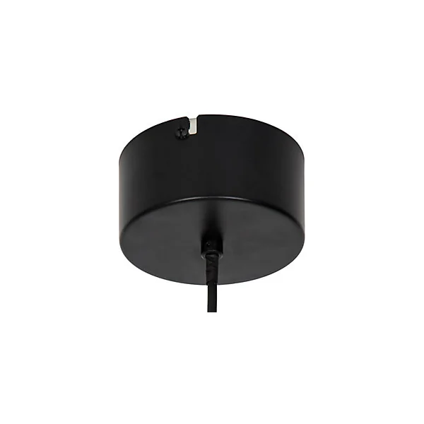Suspension Daluiz GoodHome E27 noir mat