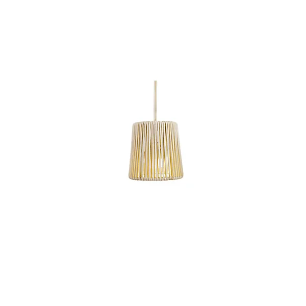 Suspension d'extérieur LED intégrée rechargeable Conta mini blanc Ø15cm IP54 E27 900lm 3W Newgarden