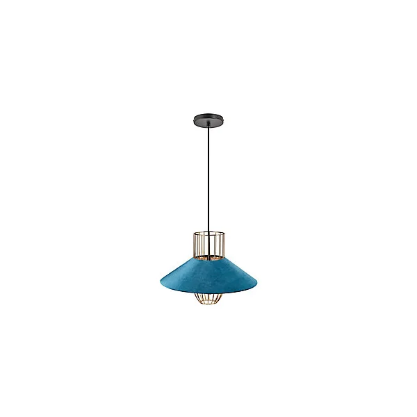 Suspension Diana E27 40W IP20 223,5 x 40 cm bleu surf