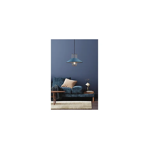 Suspension Diana E27 40W IP20 223,5 x 40 cm bleu surf