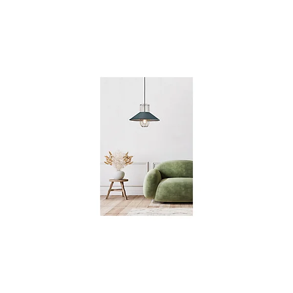 Suspension Diana E27 40W IP20 223,5 x 40 cm bleu surf
