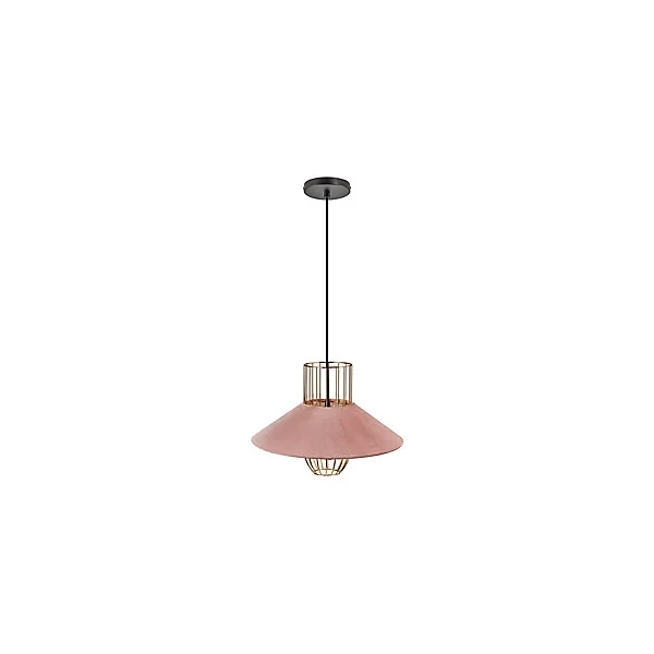 Suspension Diana E27 40W IP20 223,5 x 40 cm rose