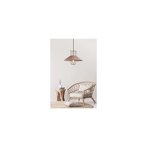 Suspension Diana E27 40W IP20 223,5 x 40 cm rose