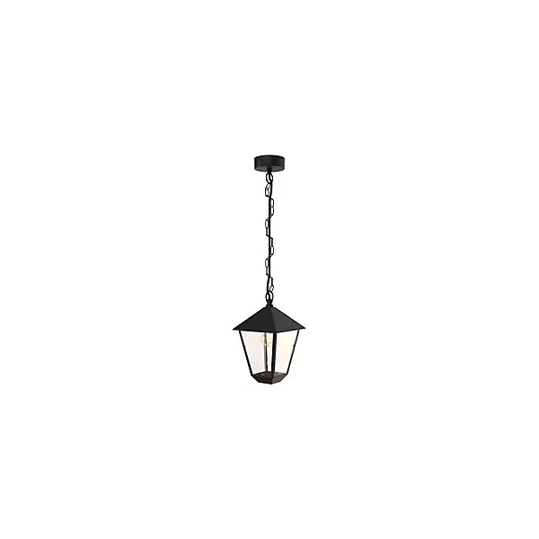 Suspension Docker E27 IP44 GoodHome noir