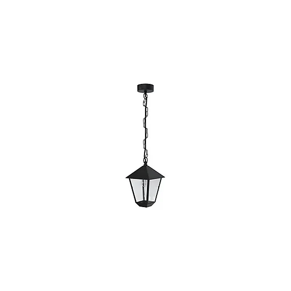 Suspension Docker E27 IP44 GoodHome noir