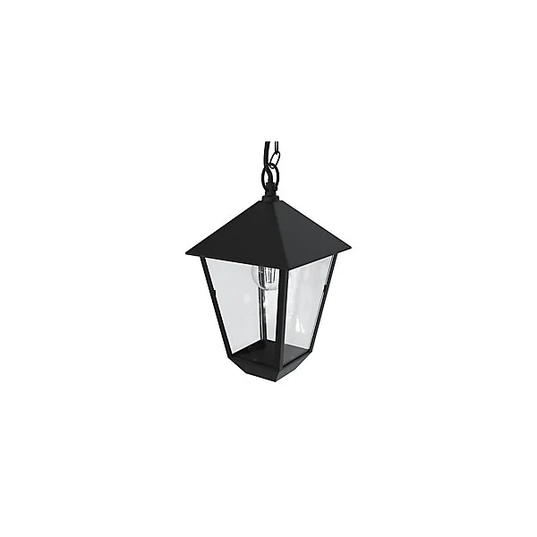 Suspension Docker E27 IP44 GoodHome noir