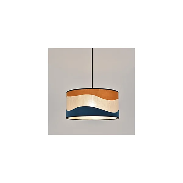 Suspension Dune E27 15W IP20 Corep multicolore ⌀.38 x H.99 cm
