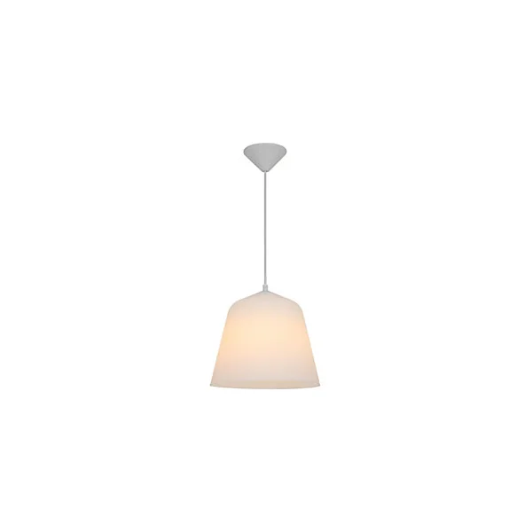 Suspension E27 IP20 plastique blanc L.80cm