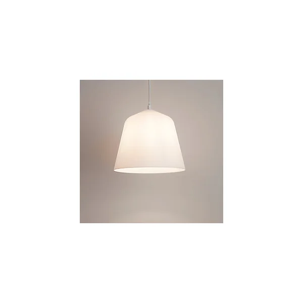 Suspension E27 IP20 plastique blanc L.80cm