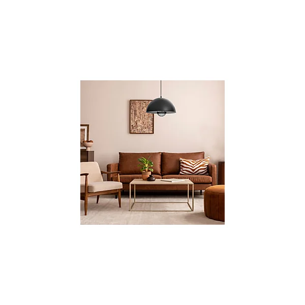 Suspension E27 Lukas noir 40W IP20 L60 x l.41 x H.20 cm