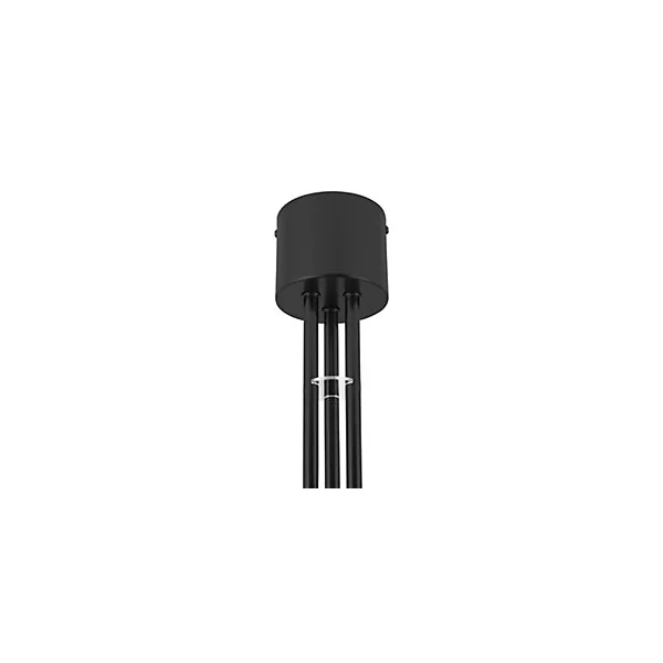 Suspension E27 métal noir mat L.60 x l.79 x H.60 cm GoodHome Darrah