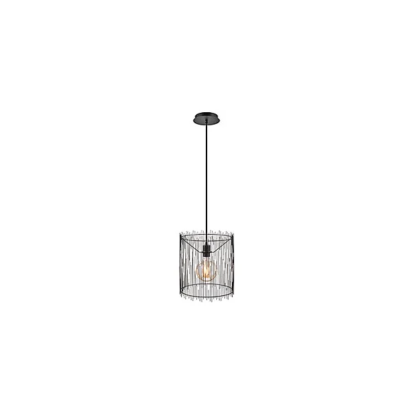 Suspension Elvis E27 40W IP20 189 x 30,6 cm noir