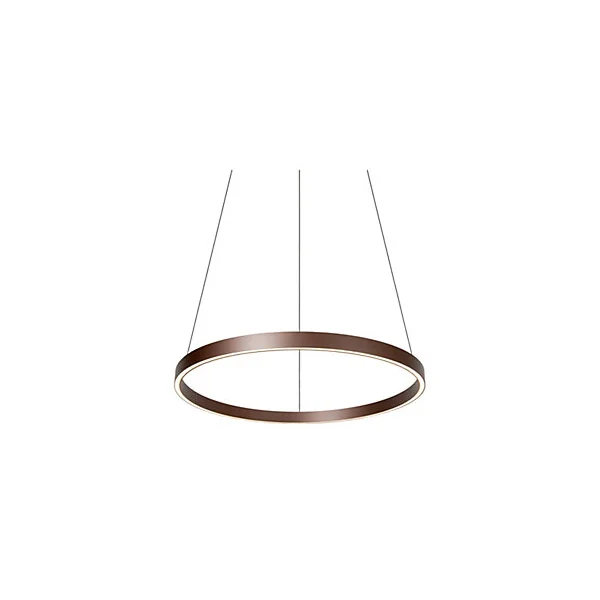 Suspension en aluminium LED 72 W rouille Ø80 x H.200 cm Lucide Liane