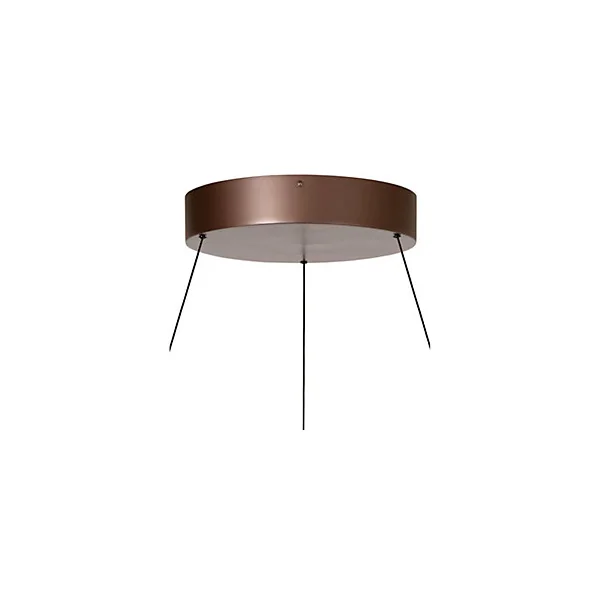 Suspension en aluminium LED 72 W rouille Ø80 x H.200 cm Lucide Liane