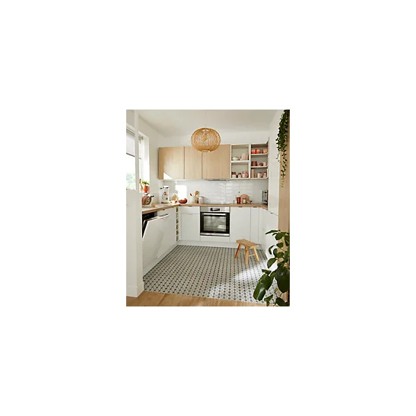 Suspension en bambou Albarella E27 42W Ø45,5 x L.45,5 x H. 135 cm Goodhome