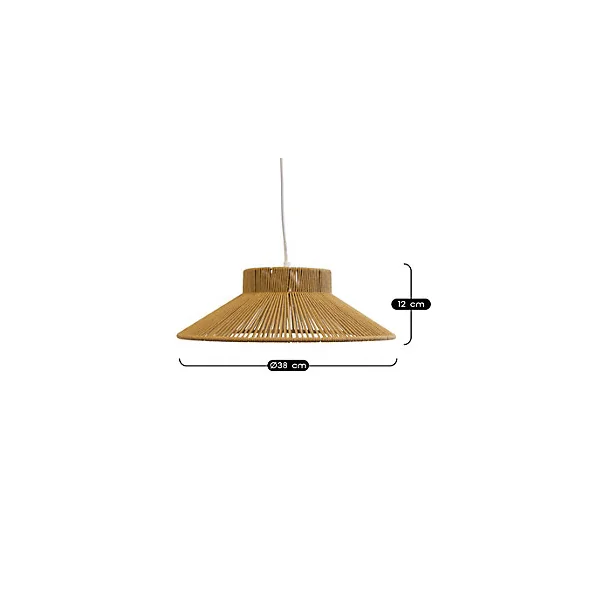 Suspension en fibres Ø38 cm E27 40 W Jumell Nonga