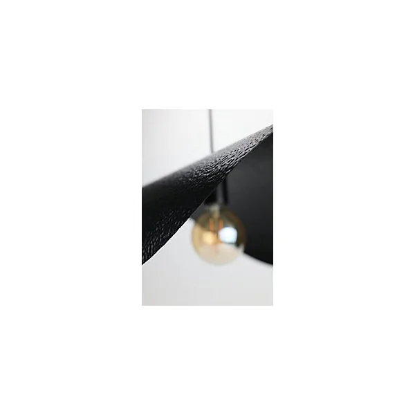 Suspension en métal E27 40W noir Ø60cm Seynave, Jodha
