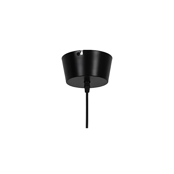 Suspension en métal noir E27 25W Ø48cm GoodHome Ouzel