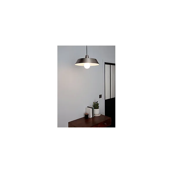 Suspension Gammuse Galva GoodHome gris IP20 E27