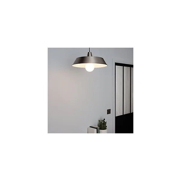 Suspension Gammuse Galva GoodHome gris IP20 E27