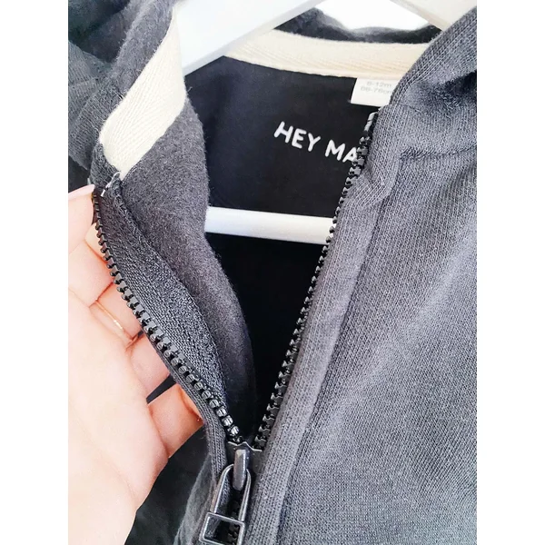 Sweat zippé bébé personnalisable