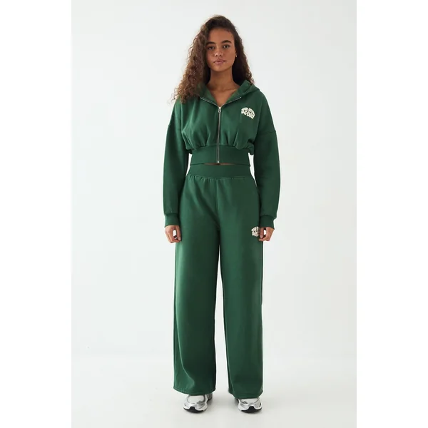 Sweat à Casynthétiqueche Court DSGN Studio Sport Imprimé Bulles avec Fermeture Éclair