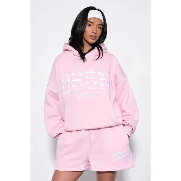 Sweat À Casynthétiqueche Oversize Avec Appliqué Rayé Dsgn Studio
