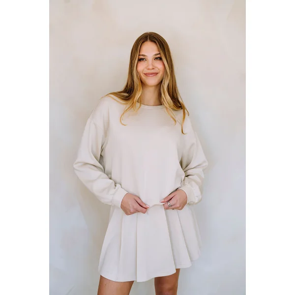 Sweatshirt ANGELA - avoine