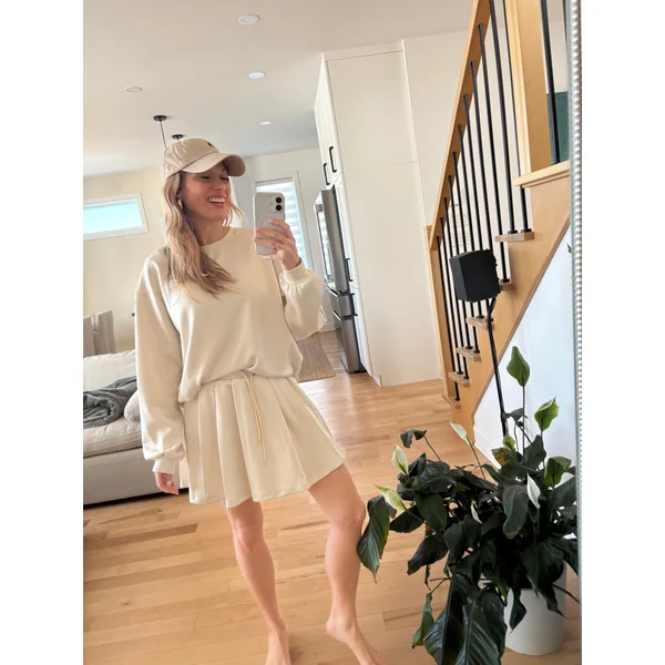 Sweatshirt ANGELA - avoine