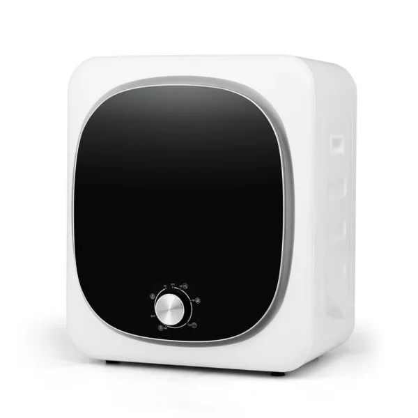 Sèche-Linge Compact 2,5KG Sèche-Linge Portable 800W avec 5 Modes de Séchage Tambour en Acier Inoxydable Bouton de Contrôle Facile