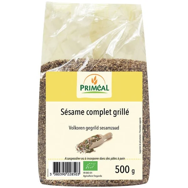 Sésame complet grillé 500g