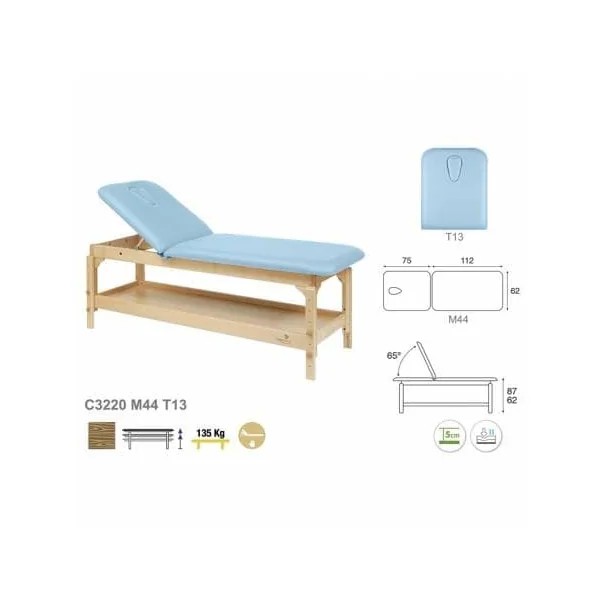 Table de massage en bois ECOPOSTURAL C3220